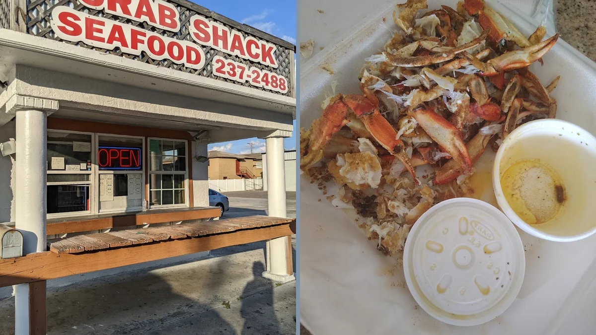 Walk-up seafood counter with simple takeout service.
