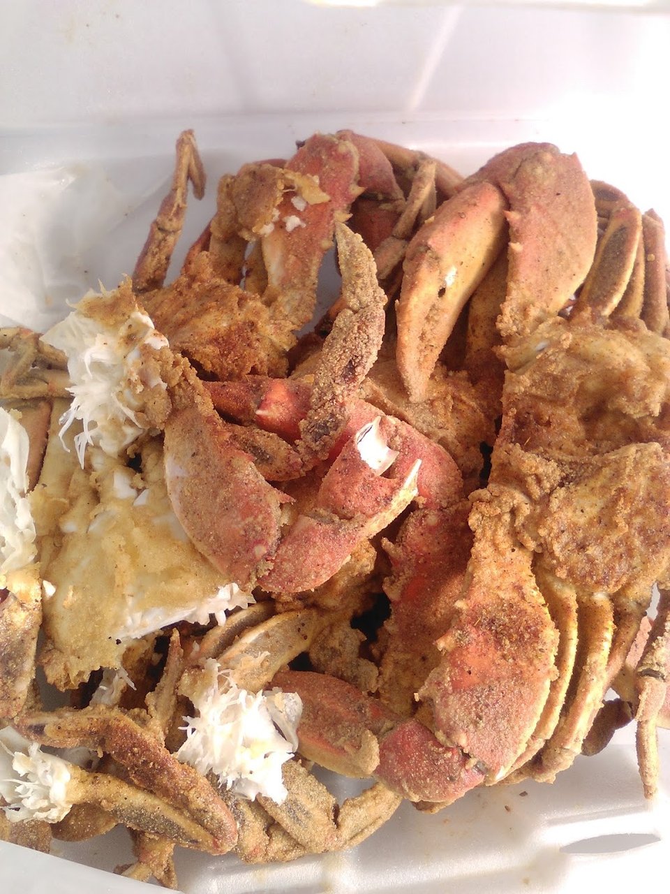 Fried Blue Crab
