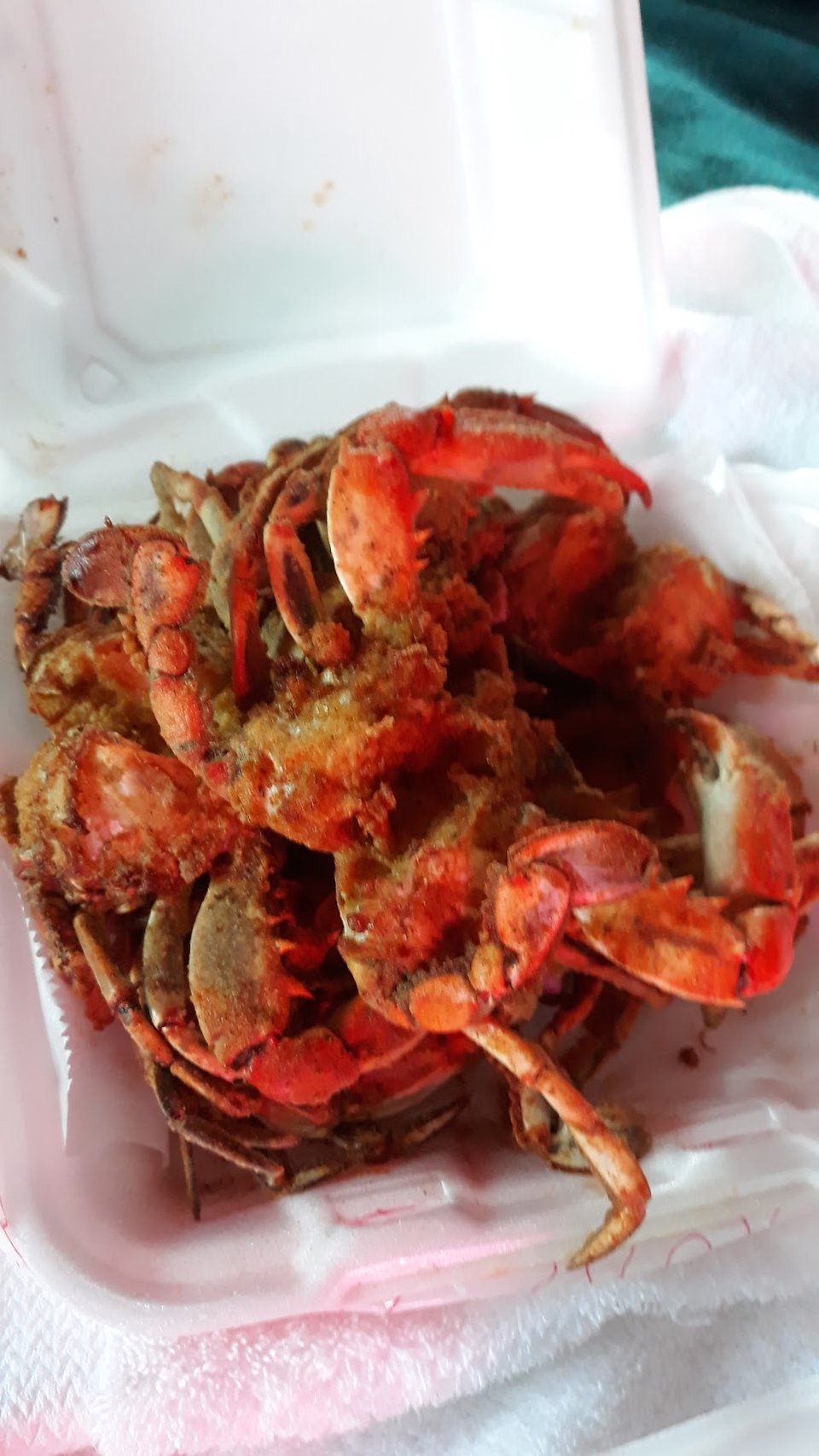 Deep Fried Crabs