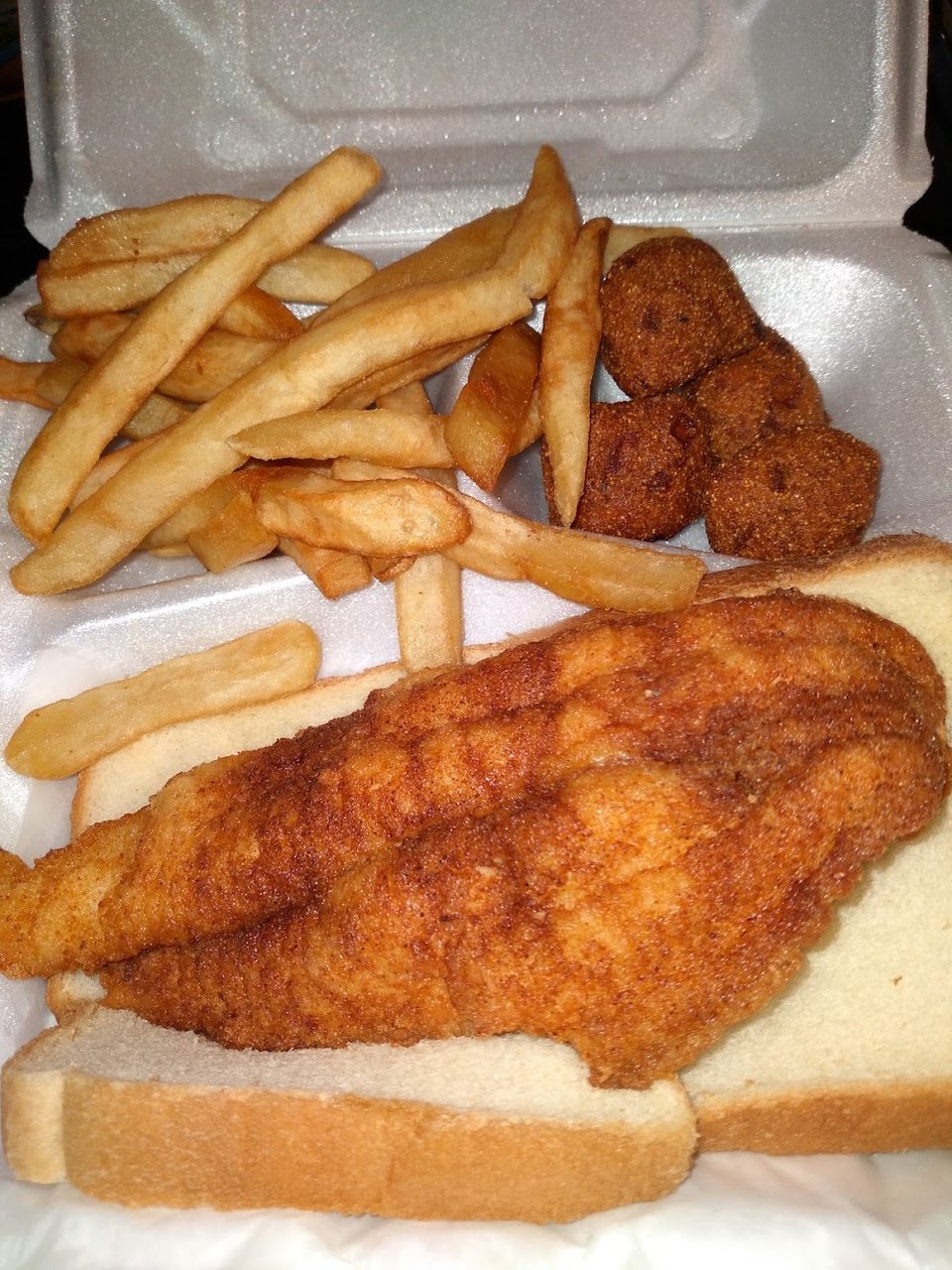 Fried Catfish w 2 Sides